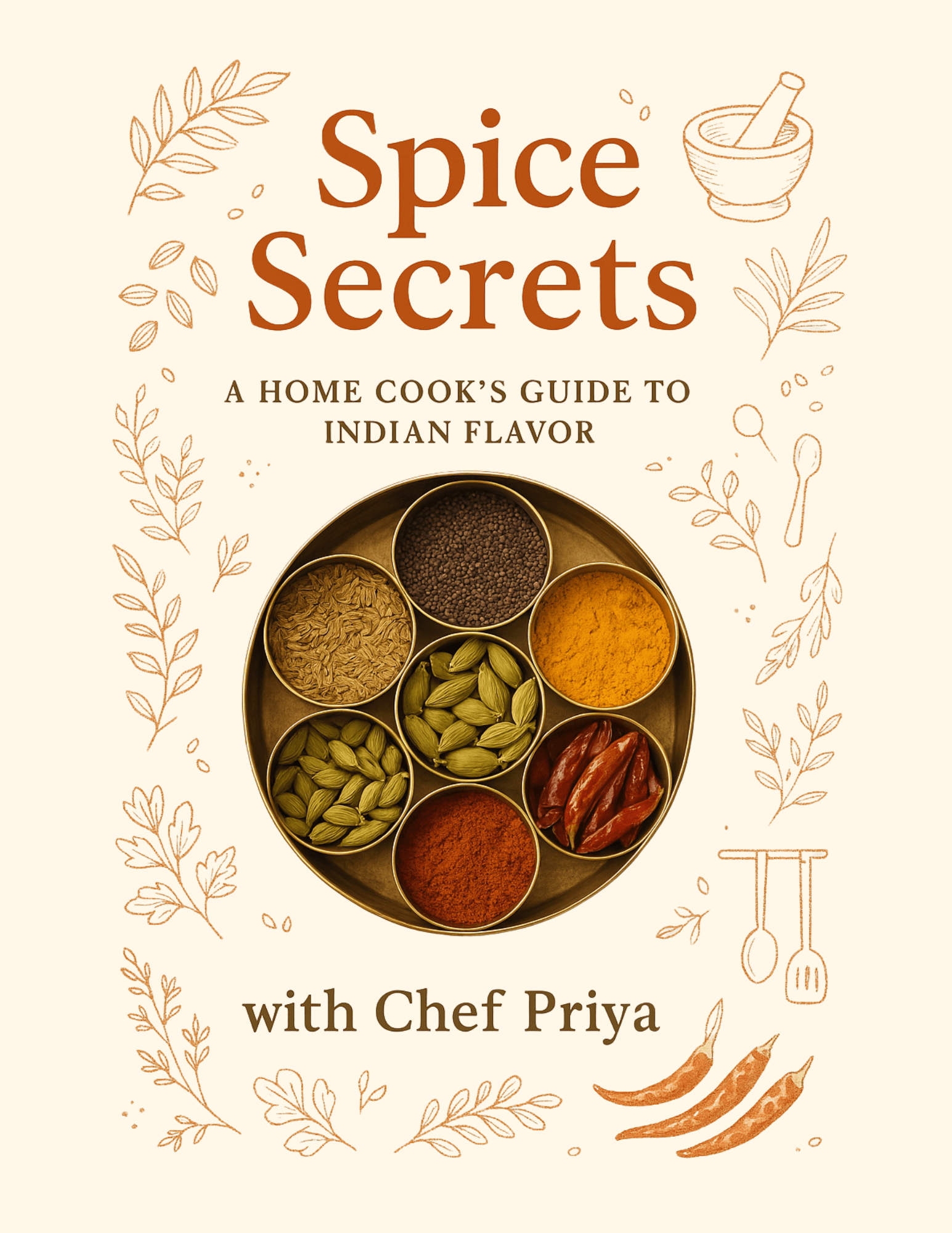 The Art of Indian Spices Book Cover