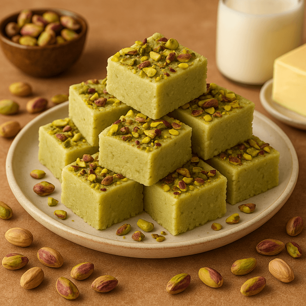 Buttery Pistachio Fudge