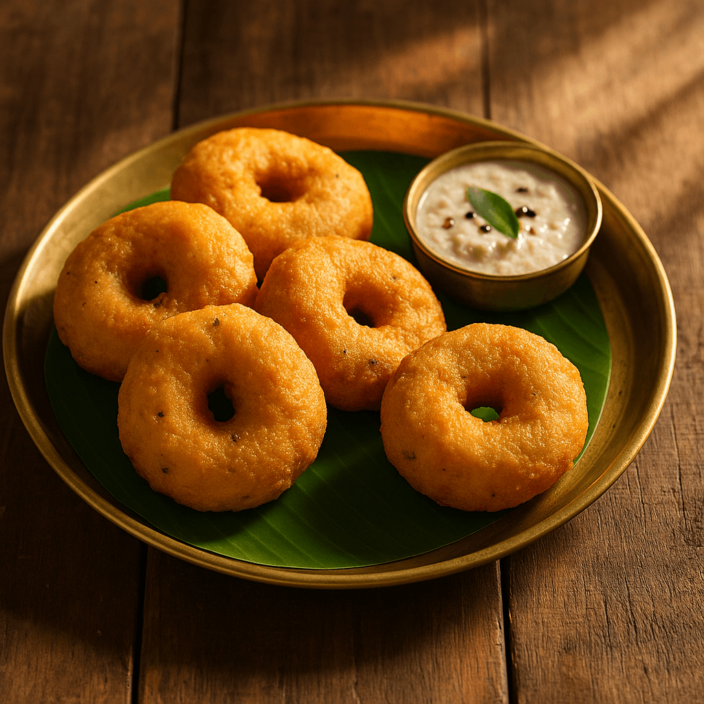 Fried Savory Lentil Donuts