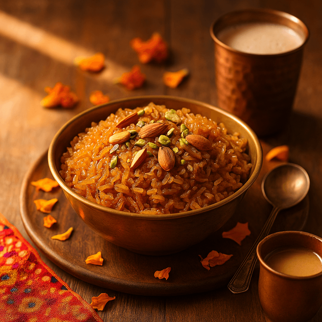Sweet Jaggery Rice