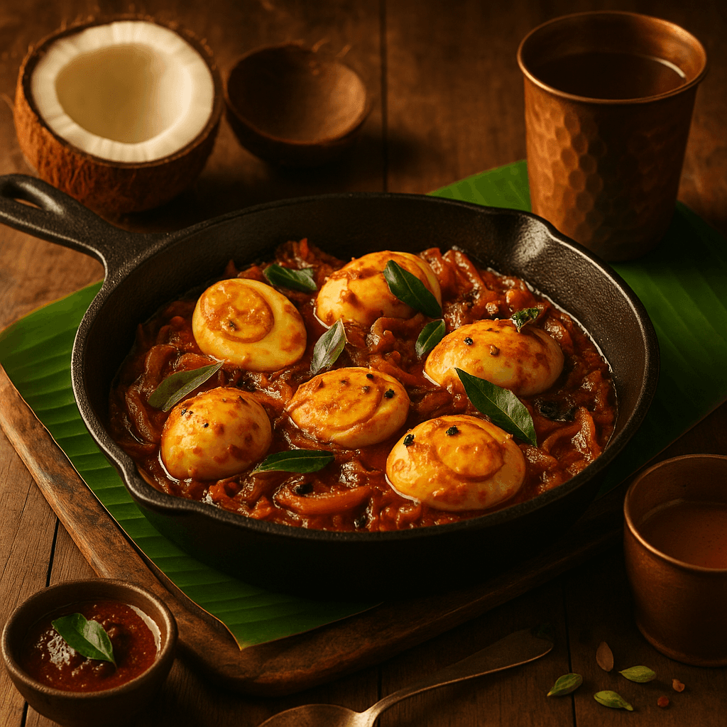 Spicy Kerala Egg Roast