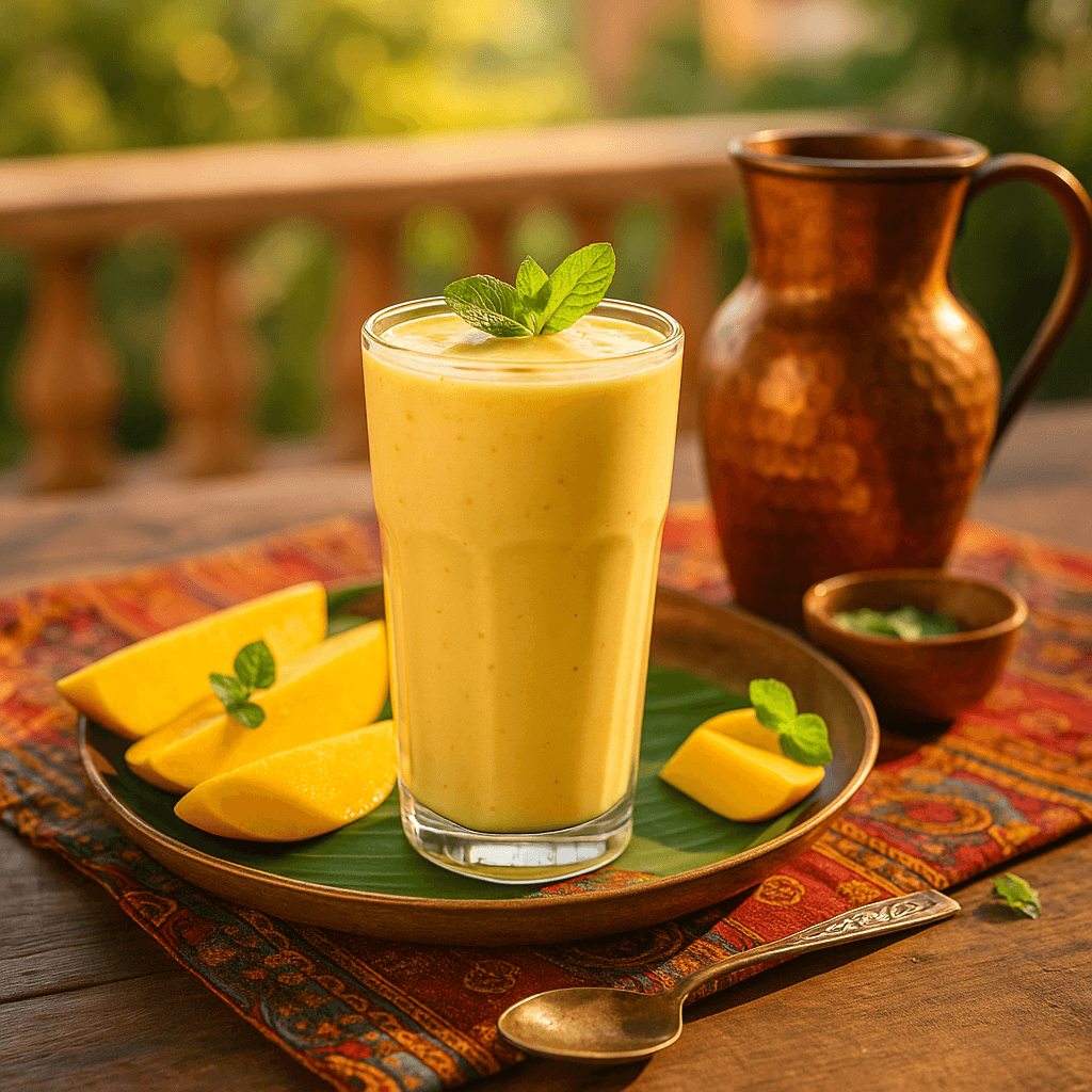Creamy Mango Yogurt Smoothie