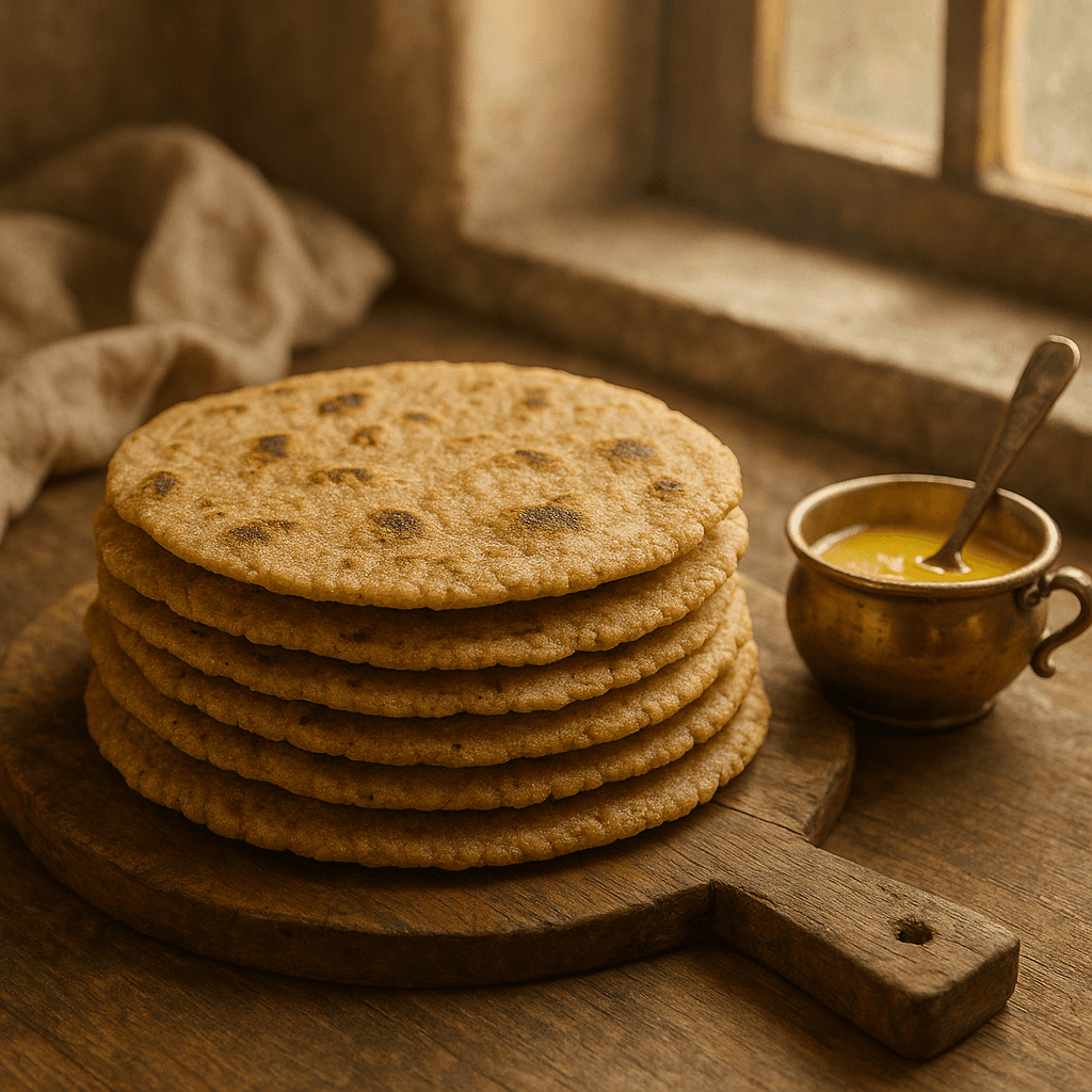 Rustic Millet Flatbreads