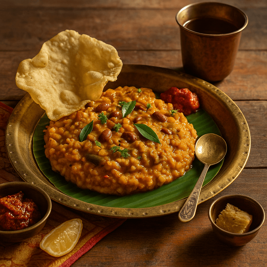 South Indian Spiced Lentil Rice