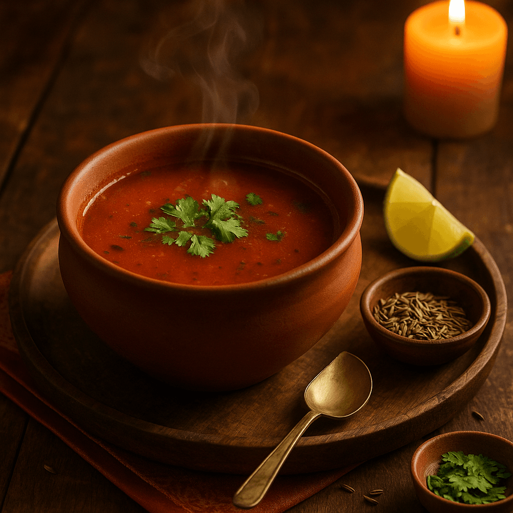 Spiced Indian Tomato Soup