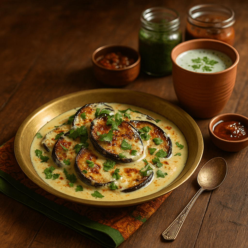 Spiced Yogurt Eggplant