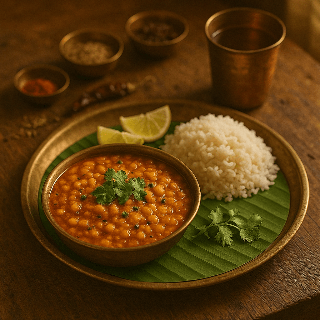 Spicy Split Chickpea Curry