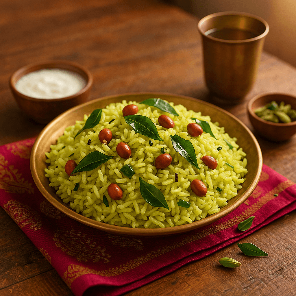 Tangy Green Mango Rice