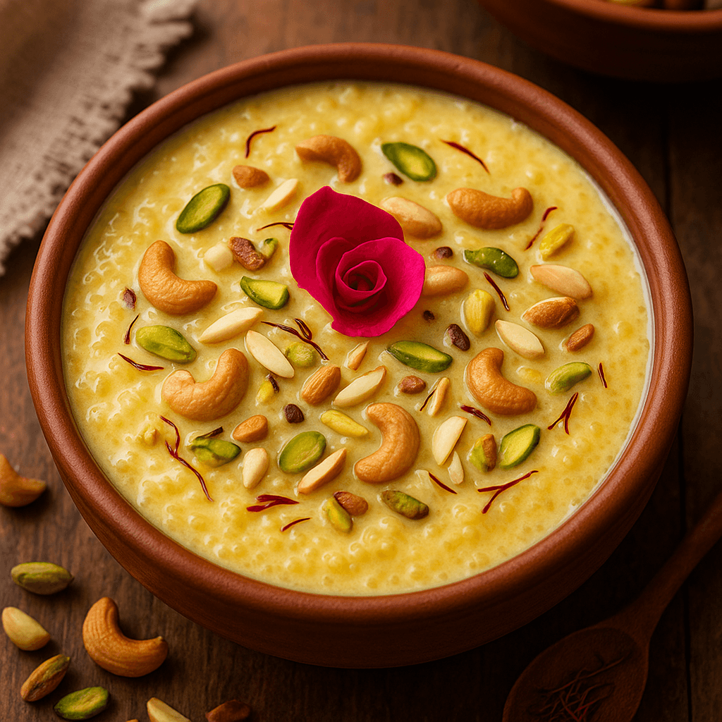 Traditional Indian Rice Pudding